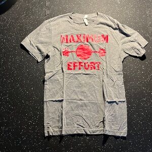 Maximum Effort Barbell Tee